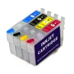 Set cartușe reîncărcabile Epson 603XL (T03A) cu chip autoresetabil, 4 culori