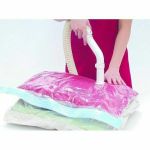 Sac pentru vidat reutilizabil 98x67 cm, extra mare, pentru depozitare haine și pilote