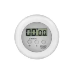 Timer de bucătărie magnetic cu afișaj LCD, 99:99, diametru 6,5 cm