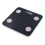 Cantar corporal smart Bluetooth cu analiza IMC, 180 kg, sticla securizata