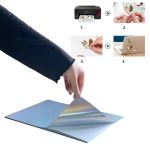 Folie printabilă inkjet Rainbow A4 pentru autocolante, set 20 coli Procart