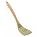 Lopată pentru întors și servit carnea din silicon și lemn, 33,5 cm