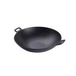 Wok din fontă 50 cm, extra mare, cu mânere – Perfect Home