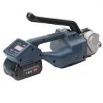 Aparat semi-automat de legat bandă PET/PP 12–16,5 mm, cu acumulator 2000 mAh