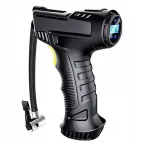 Compresor auto portabil wireless 120W, cu ecran LCD, incarcare USB si LED frontal