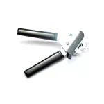 Deschizător de conserve și sticle din metal cromat, 18 cm, Perfect Home