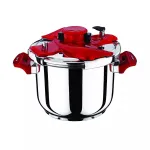 Oală sub presiune Galaxy 7L din inox, compatibilă inducție, Lázár Chef