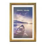 Ramă foto aurie 15x21 cm Procart, design clasic, pentru perete sau birou