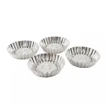 Set 4 forme pentru coșulețe cu fructe din tinichea, Ø10,5 cm