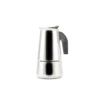 Espressor manual tip moka din inox, 2 cești, compatibil plite, Perfect Home