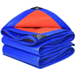 Prelată impermeabilă 3x4 m din polipropilenă, 160 g/mp, cu inele metalice integrate