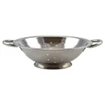 Scurgător din inox pentru fructe și legume 24 cm, cu mânere laterale