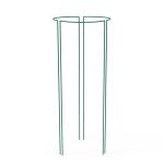 Suport metalic pentru flori de exterior, 25x75 cm, verde, Procart