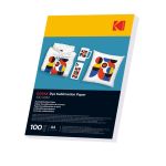 Hârtie pentru sublimare Kodak Premium A4 100 g/mp, top 100 coli