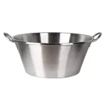 Oală din oțel inoxidabil 145 L Perfect Home, cu mânere robuste, 1,2 mm