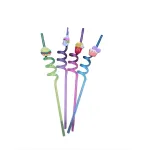 Set 4 paie decorative pentru copii cu figurine, ideale pentru petreceri