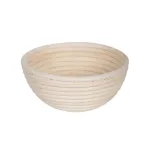 Coș rotund de fermentare pentru pâine din rattan, 25 cm, cu husă bumbac