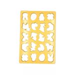 Tăietor de prăjituri pentru Paște, multicutter cu 20 forme, pentru fursecuri