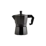Espressor moka clasic din aluminiu, 3 cești, negru elegant, Perfect Home