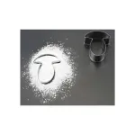 Formă pentru decupat biscuiți în formă de ciupercă, din tablă, 6,5 cm