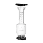 Injector pentru marinat și frăgezit carne din inox, 90 ml, cu ace multiple