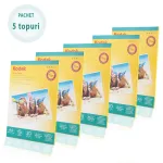 Pachet 5 topuri hârtie foto glossy Kodak A4, 180 g, 100 coli (20/top)