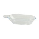 Răzătoare ovală pentru mere din plastic transparent, 21 cm, Perfect Home