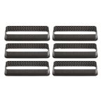 Set 6 forme pentru tort si prajituri antiaderente, microperforate, 8x8 cm