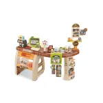 Supermarket pentru copii cu casă de marcat, lumini și sunete, set 52 piese