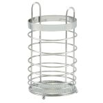 Suport pentru tacâmuri cromatizat Perfect Home, cu separatoare, 20 cm