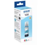 Cerneală originală Epson 108 EcoTank Light Cyan, 70 ml pentru L8050/L18050