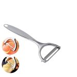 Curățător ergonomic pentru legume și fructe, inox, ușor și durabil Perfect Home