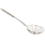 Strecurătoare cu plasă din inox 13 cm, pentru prăjire și scurgerea excesului de ulei