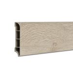 Plintă din vinil SPC Leziter, stejar Monte Carlo, 2400x60x12 mm