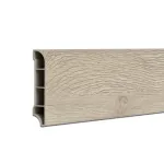 Plintă din vinil SPC Leziter, stejar Monte Carlo, 2400x60x12 mm