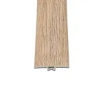 Profil de tranziție tip T pentru pardoseală SPC, stejar Adler, 2400x45x6 mm