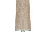 Profil T de tranziție pentru pardoseală vinil SPC Leziter, stejar Kent, 2400x45x6 mm