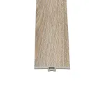 Profil T de tranziție pentru pardoseală vinil SPC Leziter, stejar Kent, 2400x45x6 mm