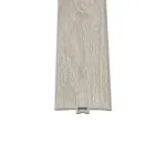 Profil de tranziție în T pentru pardoseală SPC, Stejar Arctic, 2400x45x6 mm