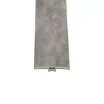 Profil de trecere T Leziter Serona pentru pardoseală SPC, gri nisip, 2400x45x6 mm
