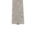 Profil de trecere T pentru pardoseală SPC Leziter Reno gri, efect piatră, 2400x45x6 mm
