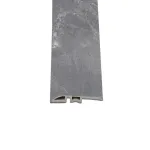 Profil de nivelare pardoseală Leziter Vinyl SPC Fjord, marmură gri închis, 2400x45x8 mm