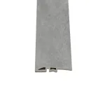 Profil de nivelare pardoseală SPC Leziter Harbor beton gri, 2400x45x8 mm