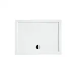 Cădiță de duș acrilică pătrată Kerra Oskar 120x90x5,5 cm, joasă