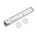 Lampă spot LED Leziter cu cadru, 2 lumini, 4000K, alb, 55 cm