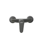 Robinet de duș Leziter Colly GunGrey (gri închis), montaj pe perete