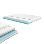 Saltea din spumă Leziter DreamX 140x200 cm, 16 cm grosime, duritate medie