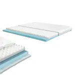 Saltea din spumă Leziter DreamX 160x200x16 cm, fermitate medie, husă lavabilă