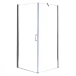 Cabină de duș pătrată Leziter Monica MONICA90, ușă batantă, 90x90x190 cm