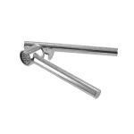 Presă de usturoi din oțel inoxidabil 18 cm, robustă și ușor de curățat